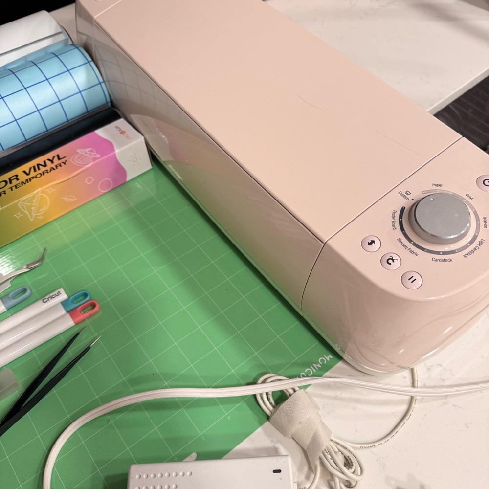 Pink Cricut Explore Air 2 Vinyl Cutter